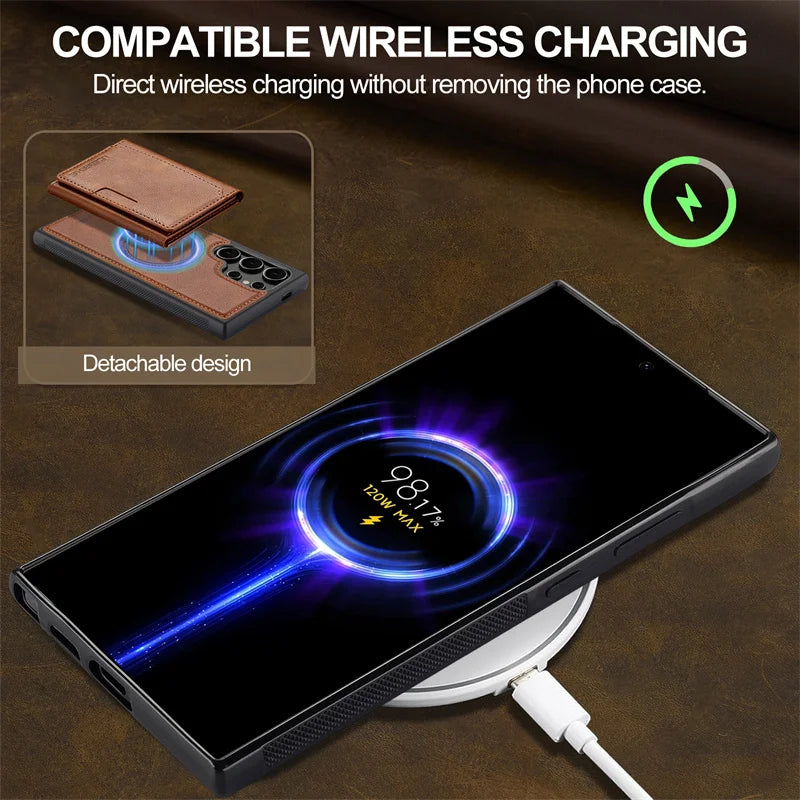 Case de Couro Samsung Galaxy(Premium)